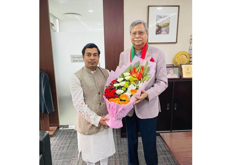নবনির্বাচিত রাষ্ট্রপতির সাথে প্রধানমন্ত্রীর প্রটোকল অফিসারের সৌজন‍্য সাক্ষাৎ - Surma Times | Sylhet News