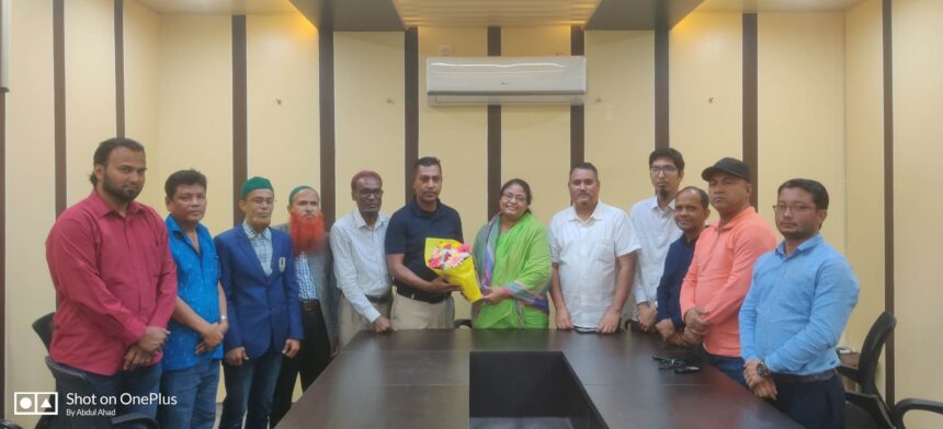সিলেট জেলা প্রেসক্লাবের সাথে প্রবাসী সাংবাদিক জুয়েল সাদাতের মতবিনিময় 1 সিলেট জেলা প্রেসক্লাবের সাথে প্রবাসী সাংবাদিক জুয়েল সাদাতের মতবিনিময় - Surma Times | Sylhet News