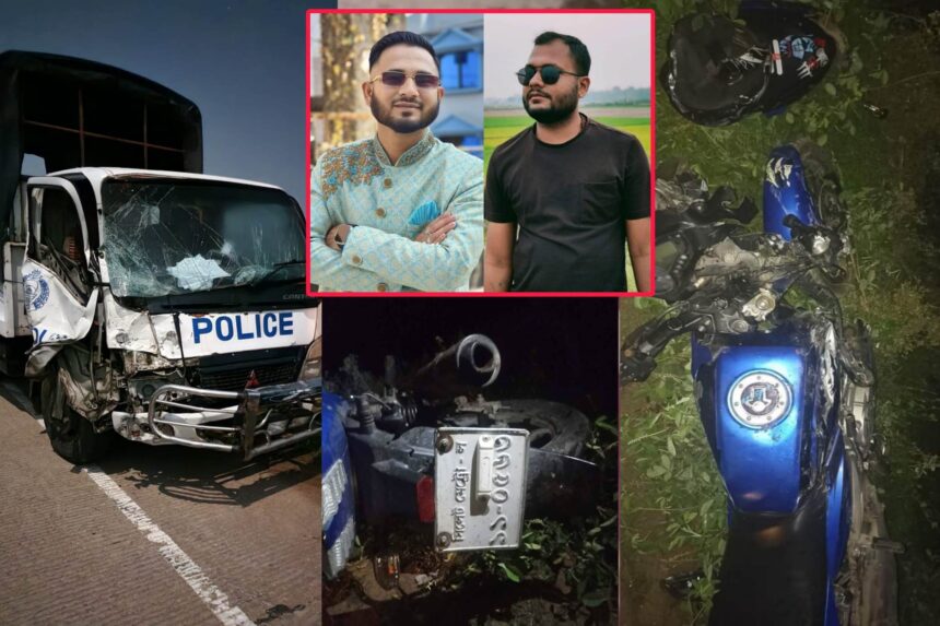 গোয়াইনঘাটে ট্রাকের সাথে মুখোমুখি সংঘর্ষ: নিহত- ২ - Surma Times | Sylhet News