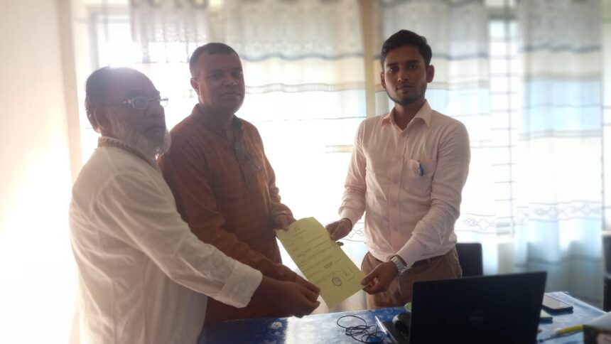 ৩৬ নম্বর ওয়ার্ডে তজমুলের মনোনয়ন দাখিল - Surma Times | Sylhet News