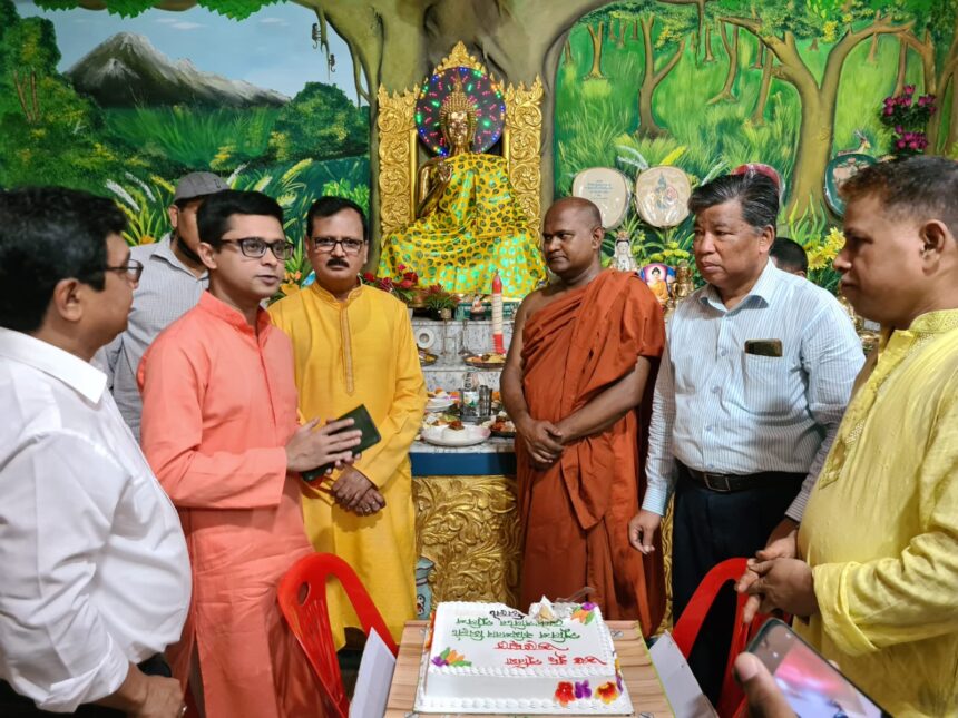 সিলেট বৌদ্ধ বিহারে পালিত হয়েছে শুভ বুদ্ধ পূর্ণিমা 1 সিলেট বৌদ্ধ বিহারে পালিত হয়েছে শুভ বুদ্ধ পূর্ণিমা - Surma Times | Sylhet News