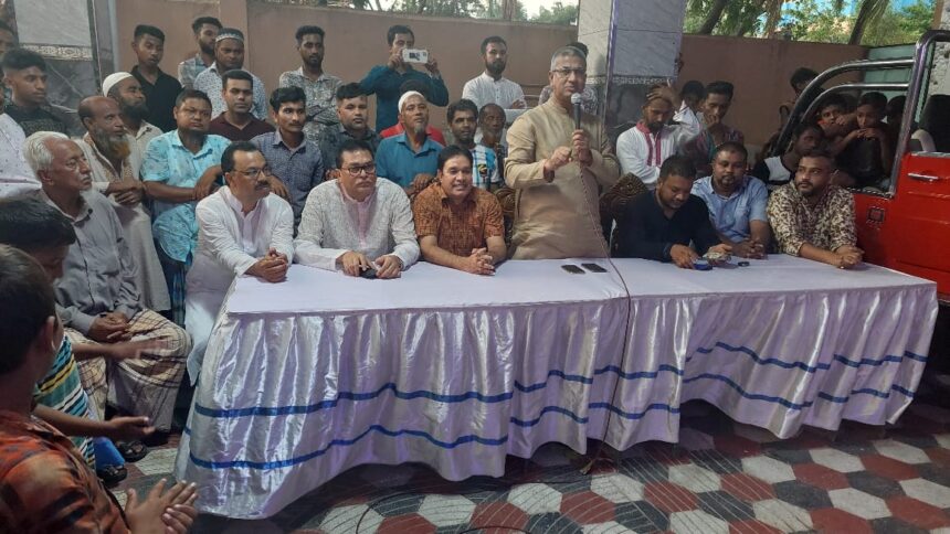 উন্নয়নের স্বার্থে নৌকায় ঐক্যবদ্ধভাবে ভোট দিন: নাসির খান - Surma Times | Sylhet News