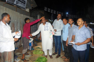 ৮নম্বর ওয়ার্ডে কাউন্সিলর প্রার্থী ইলিয়াছ এর ঝুড়ি’ মার্কার গণসংযোগ - Surma Times | Sylhet News