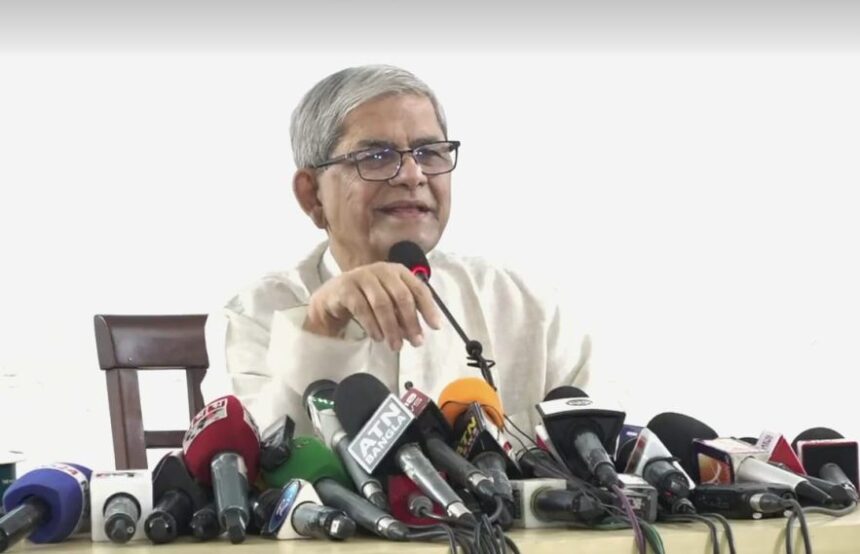 'ভোটারশূন্য একতরফা নির্বাচন' করার জন্য উঠেপড়ে লেগেছে সরকার: মির্জা ফখরুল 1 'ভোটারশূন্য একতরফা নির্বাচন' করার জন্য উঠেপড়ে লেগেছে সরকার: মির্জা ফখরুল - Surma Times | Sylhet News