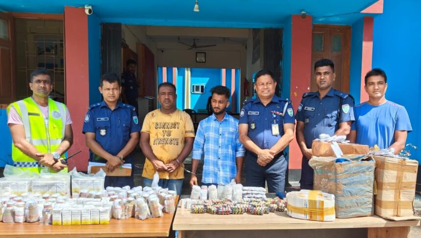 জৈন্তাপুরে পুলিশের অভিযানে ভারতীয় ঔষধের চালানসহ ২জন আটক 1 জৈন্তাপুরে পুলিশের অভিযানে ভারতীয় ঔষধের চালানসহ ২জন আটক - Surma Times | Sylhet News