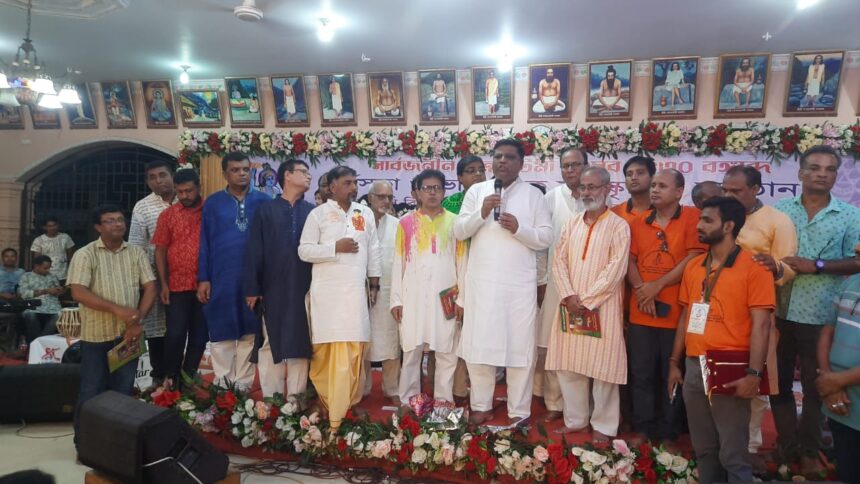শ্রী কৃষ্ণের জন্মাষ্টমী উপলক্ষে সার্বজনীন জন্মাষ্টমী উদযাপন পরিষদের আয়োজনে ভক্তিমূলক সাংস্কৃতিক অনুষ্ঠান ও ধর্মাসভা অনুষ্ঠিত 1 শ্রী কৃষ্ণের জন্মাষ্টমী উপলক্ষে সার্বজনীন জন্মাষ্টমী উদযাপন পরিষদের আয়োজনে ভক্তিমূলক সাংস্কৃতিক অনুষ্ঠান ও ধর্মাসভা অনুষ্ঠিত - Surma Times | Sylhet News