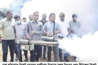 সিলেটে ডেঙ্গু প্রতিরোধে মশক নিধক ছিটাল মহানগর যুবলীগ 16 সিলেটে ডেঙ্গু প্রতিরোধে মশক নিধক ছিটাল মহানগর যুবলীগ - Surma Times | Sylhet News