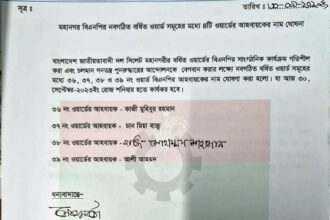 মহানগর বিএনপির নবগঠিত ৪টি ওয়ার্ডের আহ্বায়কের নাম ঘোষণা 10 মহানগর বিএনপির নবগঠিত ৪টি ওয়ার্ডের আহ্বায়কের নাম ঘোষণা - Surma Times | Sylhet News