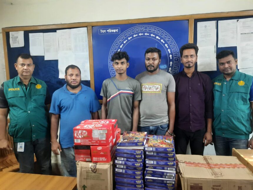 সিলেট মহানগর ডিবির অভিযানে ৪ চোরাকারবারি গ্রেফতার - Surma Times | Sylhet News