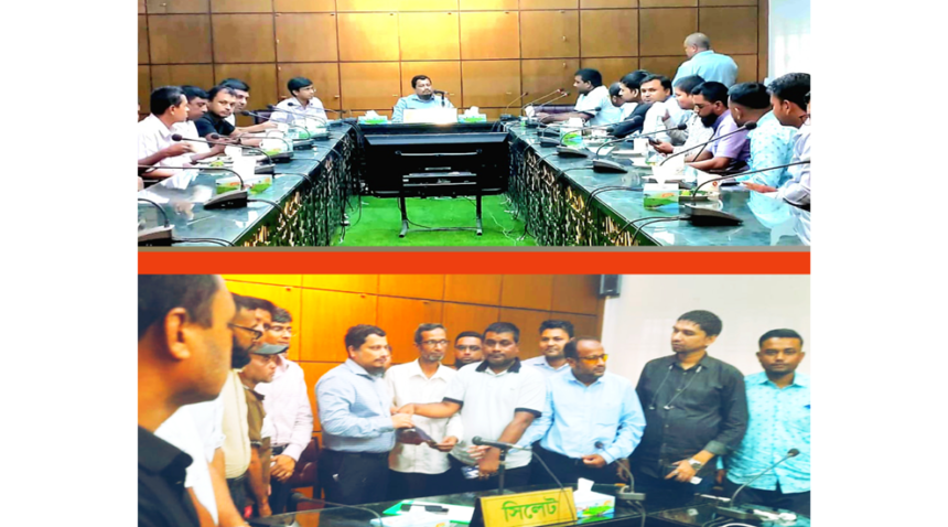জেলা প্রশাসকের সাথে সিলেট বিভাগীয় অনলাইন প্রেসক্লাবের নেতৃবৃন্দের মতবিনিময় - Surma Times | Sylhet News