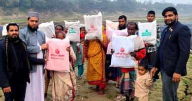 নকশী বাংলা ফাউন্ডেশনের শীতবস্ত্র বিতরণ