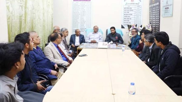 ‘আমার দেশ পত্রিকা’র সম্পাদকের সাথে শাবি প্রেসক্লাবের মতবিনিময় 1 ‘আমার দেশ পত্রিকা’র সম্পাদকের সাথে শাবি প্রেসক্লাবের মতবিনিময় - Surma Times | Sylhet News