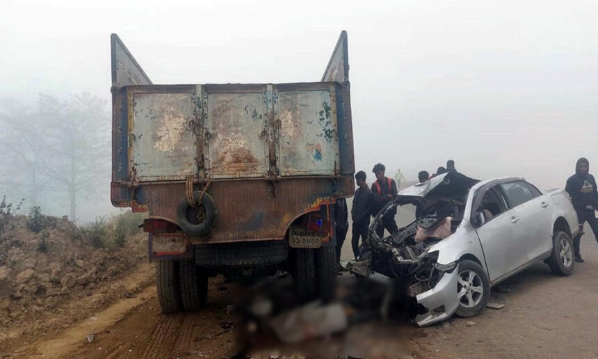 ওসমানীনগরে ট্রাক-কার সংঘর্ষ: নিহত ৪ 1 ওসমানীনগরে ট্রাক-কার সংঘর্ষ: নিহত ৪ - Surma Times | Sylhet News