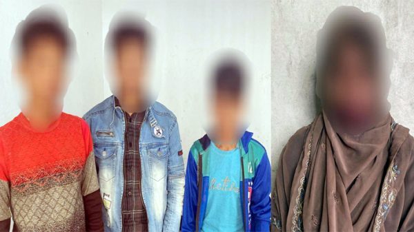 দক্ষিণ সুরমার আবাসিক হোটেলে থেকে ৪ নারী-পুরুষ আটক 1 দক্ষিণ সুরমার আবাসিক হোটেলে থেকে ৪ নারী-পুরুষ আটক - Surma Times | Sylhet News