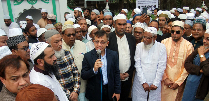 সিলেটে বিএনপি নেতা তারেক কালামের জানাযায় মানুষের ঢল 1 সিলেটে বিএনপি নেতা তারেক কালামের জানাযায় মানুষের ঢল - Surma Times | Sylhet News
