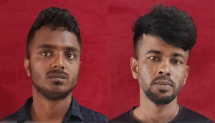 বন্দরবাজার থেকে দুই ছিনতাইকারী আটক 1 বন্দরবাজার থেকে দুই ছিনতাইকারী আটক - Surma Times | Sylhet News
