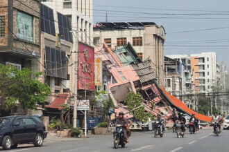 মিয়ানমারে ৭.৭ মাত্রার শক্তিশালী ভূমিকম্পে অন্তত ১৪৪ জন নিহত - Surma Times | Sylhet News
