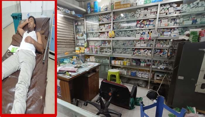 জৈন্তাপুরে দুর্বৃত্তের হামলায় শিক্ষক আহত ফার্মেসী ভাংচুর 1 জৈন্তাপুরে দুর্বৃত্তের হামলায় শিক্ষক আহত ফার্মেসী ভাংচুর - Surma Times | Sylhet News