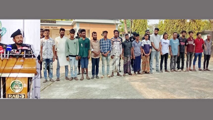 সিলেটে একদিনে ১৭ ছিনতাইকারী আটক করলো র্যাব-৯ 1 সিলেটে একদিনে ১৭ ছিনতাইকারী আটক করলো র্যাব-৯ - Surma Times | Sylhet News