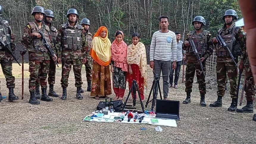 সিলেটে সেনা অভিযানে তিন নারীসহ চারজন আটক - Surma Times | Sylhet News