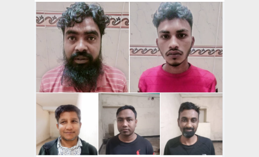 সিলেটে ছিনতাইকারীসহ পুলিশের জালে আটক ৫ 1 সিলেটে ছিনতাইকারীসহ পুলিশের জালে আটক ৫ - Surma Times | Sylhet News