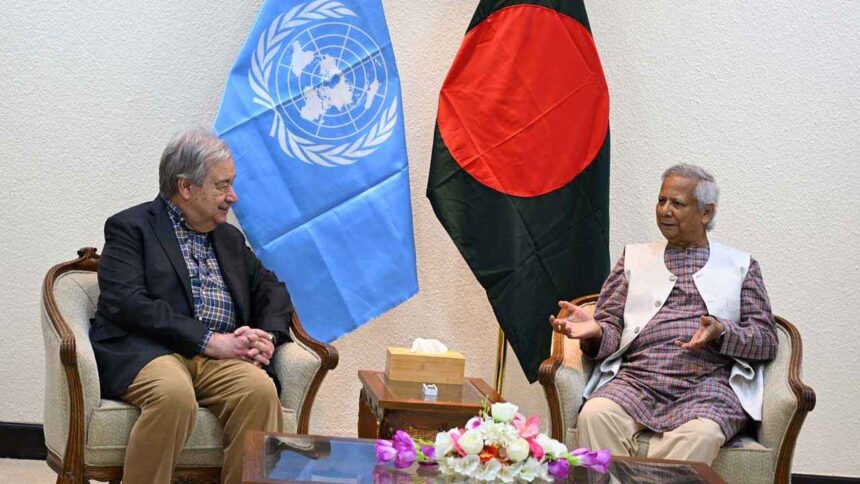 জাতীয় নির্বাচন নিয়ে জাতিসংঘের মহাসচিবকে যা বললেন ড. ইউনুস 1 জাতীয় নির্বাচন নিয়ে জাতিসংঘের মহাসচিবকে যা বললেন ড. ইউনুস - Surma Times | Sylhet News