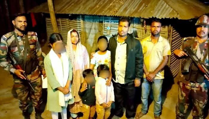 কুলাউড়ায় অবৈধ ভাবে ভারতে অনুপ্রবেশের চেষ্টাকালে শিশুসহ আটক ৭ 1 কুলাউড়ায় অবৈধ ভাবে ভারতে অনুপ্রবেশের চেষ্টাকালে শিশুসহ আটক ৭ - Surma Times | Sylhet News