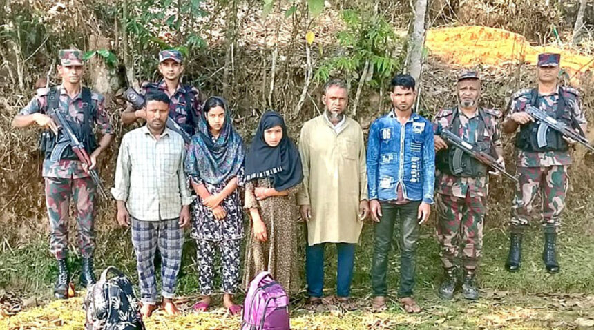 কুলাউড়ায় অবৈধ অনুপ্রবেশকালে আটক ৫ 1 কুলাউড়ায় অবৈধ অনুপ্রবেশকালে আটক ৫ - Surma Times | Sylhet News
