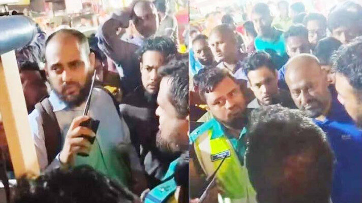 নগরীতে পুলিশের ভ্যান থেকে ছিনিয়ে নেওয়া আসামি ফের গ্রেফতার 1 নগরীতে পুলিশের ভ্যান থেকে ছিনিয়ে নেওয়া আসামি ফের গ্রেফতার - Surma Times | Sylhet News