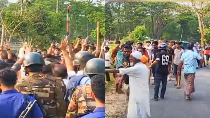 ওসমানীনগরে মাইকে ঘোষণা দিয়ে দুই পক্ষের উত্তেজনা - Surma Times | Sylhet News