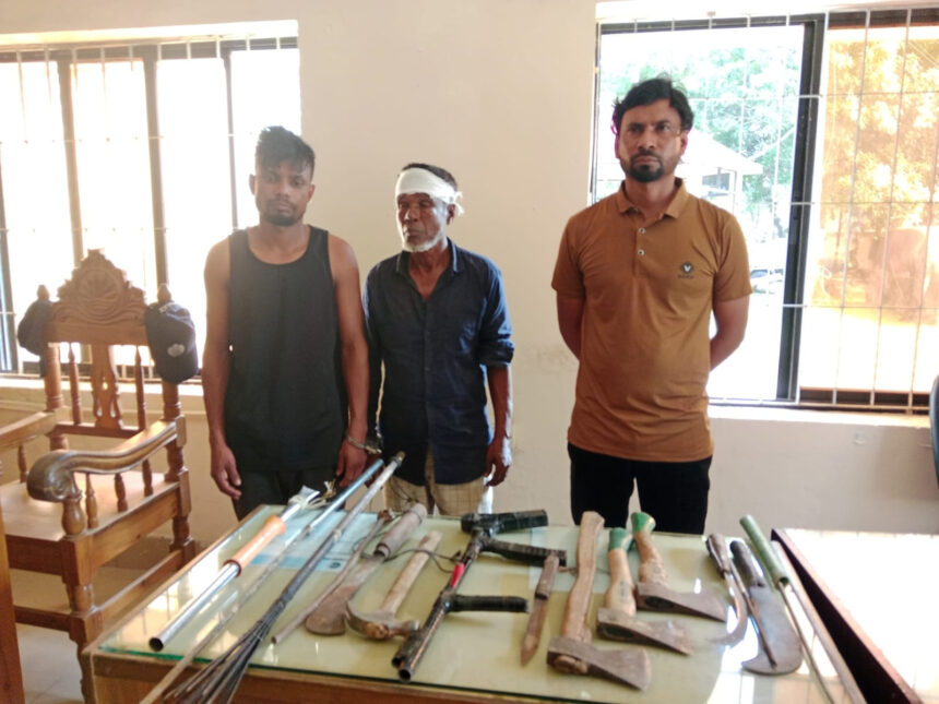 মৌলভীবাজারে সেনাবাহিনী ও পুলিশের যৌথ অভিযানে অস্ত্রসহ আটক-৩ 1 মৌলভীবাজারে সেনাবাহিনী ও পুলিশের যৌথ অভিযানে অস্ত্রসহ আটক-৩ - Surma Times | Sylhet News