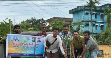 রোটারি ক্লাব অব সিলেট নর্থের বৃক্ষরোপণ কর্মসূচি অনুষ্ঠিত