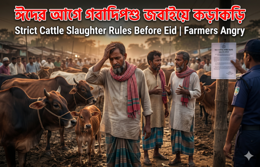 ঈদের আগে পশ্চিমবঙ্গে গবাদিপশু জবাইয়ে কড়াকড়ি, চাপে কৃষক ও খামারিরা 1 ঈদের আগে পশ্চিমবঙ্গে গবাদিপশু জবাইয়ে কড়াকড়ি, চাপে কৃষক ও খামারিরা - Surma Times | Sylhet News