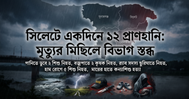 সিলেটে একদিনে ১২ প্রাণহানি: মৃত্যুর মিছিলে বিভাগ স্তব্ধ সিলেটে একদিনে ১২ প্রাণহানি: মৃত্যুর মিছিলে বিভাগ স্তব্ধ