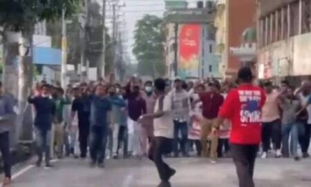 নবাব রোডে ঝটিকা মিছিল, ছাত্রলীগ নেতা ফুয়াদ গ্রেফতার, অভিযান চলছে - Surma Times | Sylhet News
