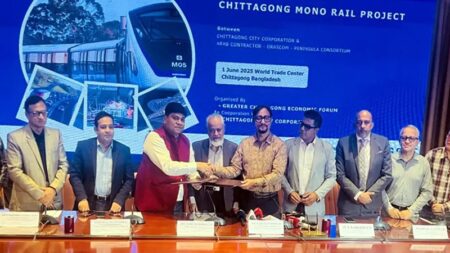 ২৫ হাজার কোটি টাকার মনোরেল চুক্তির স্বাক্ষরকারী ব্যক্তি ‘ভুয়া’! - Surma Times | Sylhet News