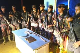 জকিগঞ্জ সীমান্তে যৌথ অভিযান, বিপুল বিস্ফোরক-ডেটোনেটর ও অস্ত্র উদ্ধার 8 জকিগঞ্জ সীমান্তে যৌথ অভিযান, বিপুল বিস্ফোরক-ডেটোনেটর ও অস্ত্র উদ্ধার - Surma Times | Sylhet News