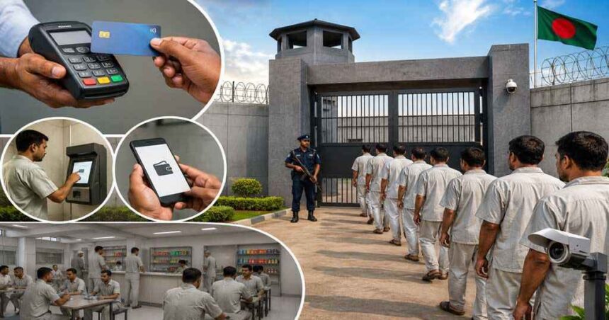 বন্দিদের টাকা এখন আর হাতে নয়, আরএফআইডি কার্ড - Surma Times | Sylhet News