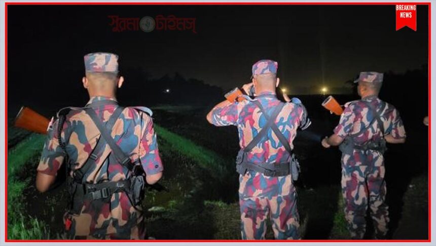 ধারালো অস্ত্র নিয়ে হামলা! বিজিবির গুলিতে ভারতীয় চোরাকারবারি আহত 1 ধারালো অস্ত্র নিয়ে হামলা! বিজিবির গুলিতে ভারতীয় চোরাকারবারি আহত - Surma Times | Sylhet News