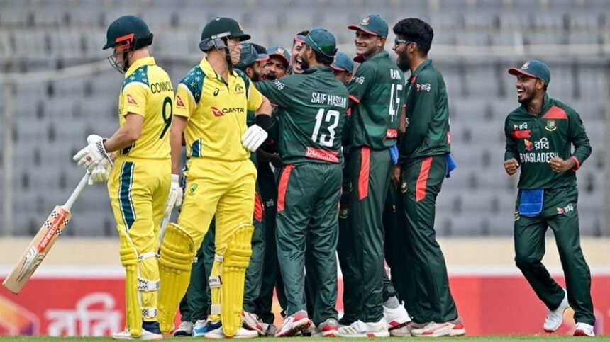বাংলাদেশের ঐতিহাসিক জয়! অস্ট্রেলিয়াকে ২১ বছর পর হারিয়ে সিরিজে এগিয়ে টাইগাররা - Surma Times | Sylhet News