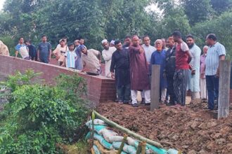 দেওয়ানের পুল সংস্কার কাজ পরিদর্শন করলেন এমপি এমরান চৌধুরী - Surma Times | Sylhet News