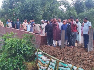 দেওয়ানের পুল সংস্কার কাজ পরিদর্শন করলেন এমপি এমরান চৌধুরী - Surma Times | Sylhet News
