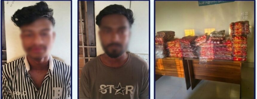 সিলেট সীমান্তপথে চোরাচালান ভেস্তে দিল পুলিশ, জিরা-শাড়ি-কসমেটিকসসহ কোটি টাকার মালামাল জব্দ - Surma Times | Sylhet News