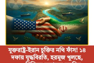 যুক্তরাষ্ট্র-ইরান চুক্তির নথি ফাঁস! ১৪ দফায় যুদ্ধবিরতি, হরমুজ খুলছে, ৩০০ বিলিয়ন ডলারের তহবিল 18 যুক্তরাষ্ট্র-ইরান চুক্তির নথি ফাঁস! ১৪ দফায় যুদ্ধবিরতি, হরমুজ খুলছে, ৩০০ বিলিয়ন ডলারের তহবিল - Surma Times | Sylhet News