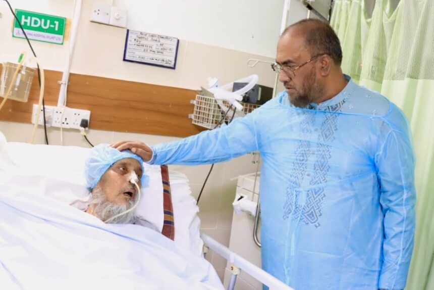 সাবেক এমপি ফরিদ উদ্দীন চৌধুরীর খোঁজ নিলেন আব্দুল কাইয়ুম চৌধুরী 1 সাবেক এমপি ফরিদ উদ্দীন চৌধুরীর খোঁজ নিলেন আব্দুল কাইয়ুম চৌধুরী - Surma Times | Sylhet News