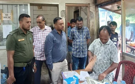 সাতছড়ি উদ্যানে অস্বাস্থ্যকর পরিবেশে খাবার প্রস্তুত, ১০ হাজার টাকা জরিমানা - Surma Times | Sylhet News