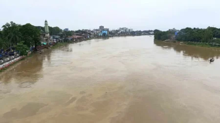 বিপৎসীমার ওপর দিয়ে সুরমা-কুশিয়ারার পানি - Surma Times | Sylhet News