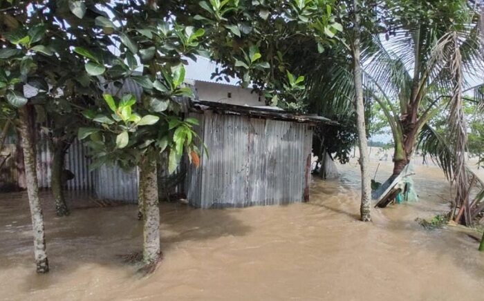 মৌলভীবাজারে বাঁধ ভেঙে প্লাবন, পানিবন্দী ৫০ হাজার মানুষ - Surma Times | Sylhet News