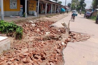 মৌলভীবাজারে বন্যায় ৯৫ কিলোমিটার সড়ক ক্ষতিগ্রস্ত, মেরামতে প্রয়োজন প্রায় ২৮ কোটি টাকা - Surma Times | Sylhet News