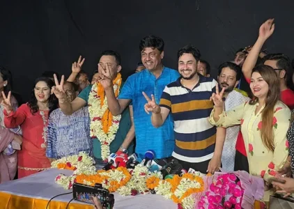 চলচ্চিত্র শিল্পী সমিতির সভাপতি শিবা সানু, সাধারণ সম্পাদক জয় চৌধুরী - Surma Times | Sylhet News
